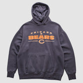 Chicago Bears NFL 2000s Hooded Pullover Sweatshirt - Charcoal Vintage online