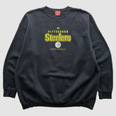 Pittsburgh Steelers NFL 2000s Pullover Sweatshirt - Black Vintage for sale