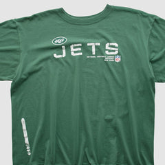 New York Jets Reebok 2000s T-shirt - Green Vintage discount