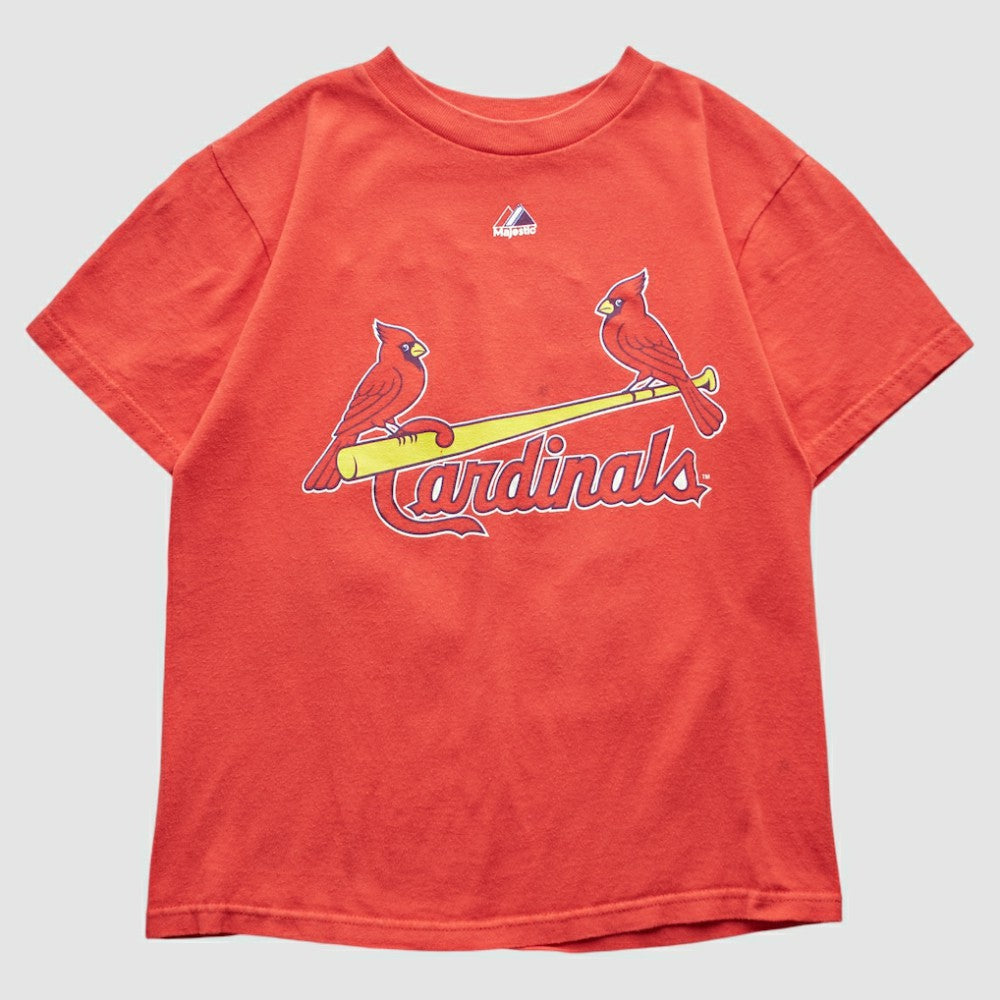St. Louis Cardinals Majestic 2000s T-shirt - Red Vintage