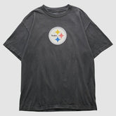 Pittsburgh Steelers Reebok 2000s T-shirt - Charcoal Vintage on sale
