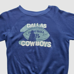 Dallas Cowboys 80s Pullover Sweatshirt - Blue Vintage online