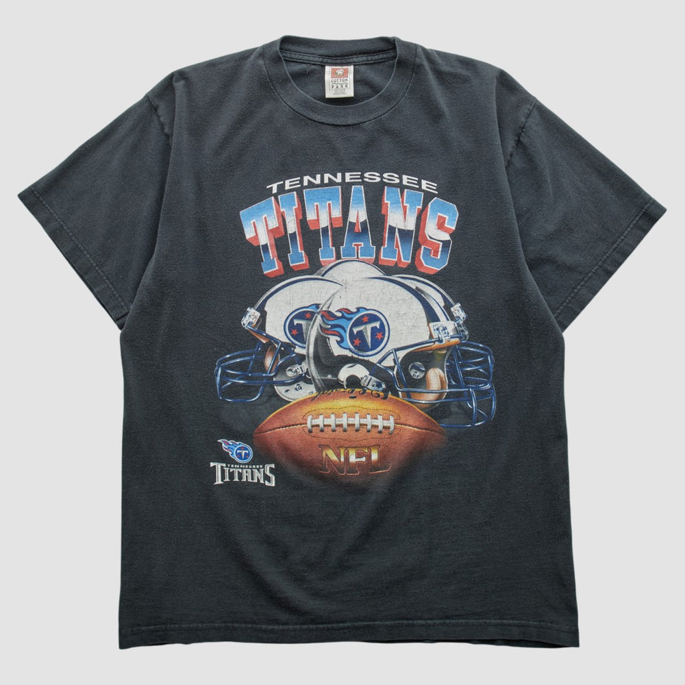 Tennessee Titans Cotton Park 2000s T-shirt - Black Vintage on sale