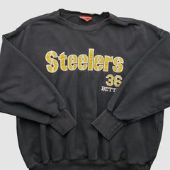 Pittsburgh Steelers NFL 2000s Pullover Sweatshirt - Black Vintage outlet