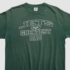 New York Jets NFL 2010s T-shirt - Green Vintage discount