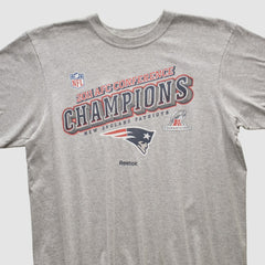 New England Patriots Reebok 2011 T-shirt - Heather Gray Vintage online