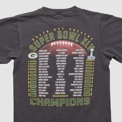 Green Bay Packers Reebok 2011 T-shirt - Black Vintage cheap