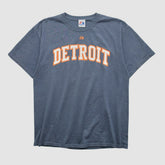 Detroit Tigers Majestic 2010s T-shirt - Blue Vintage