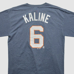 Detroit Tigers Majestic 2010s T-shirt - Blue Vintage
