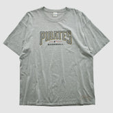 Pittsburgh Pirates Majestic 2003 T-shirt - Heather Gray Vintage