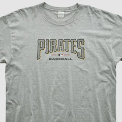 Pittsburgh Pirates Majestic 2003 T-shirt - Heather Gray Vintage