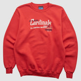 St. Louis Cardinals CS Sportswear 1996 Pullover Sweatshirt - Red Vintage