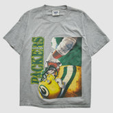 Green Bay Packers Lee Apparel 90s T-shirt - Heather Gray Vintage online