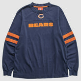 Chicago Bears NFL 2000s Long Sleeve T-shirt - Navy Vintage online