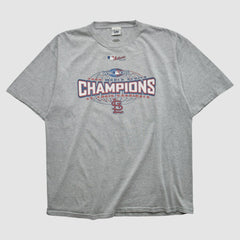St. Louis Cardinals Lee Apparel 2006 T-shirt - Heather Gray Vintage