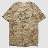 Kansas City Chiefs NFL 2000s T-shirt - Camo Vintage on sale