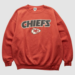 Kansas City Chiefs Lee Sport 2000s Pullover Sweatshirt - Red Vintage for sale
