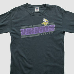 Minnesota Vikings NFL 2010s Long Sleeve T-shirt - Charcoal Vintage cheap
