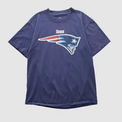 New England Patriots NFL 2000s T-shirt - Navy Vintage outlet