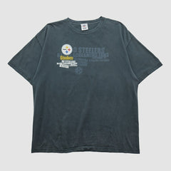 Pittsburgh Steelers NFL 2010s T-shirt - Charcoal Vintage for sale