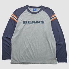Chicago Bears NFL 2000s Long Sleeve T-shirt - Heather Gray Vintage outlet