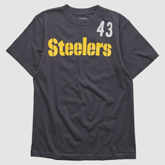 Pittsburgh Steelers Reebok 2000s T-shirt - Black Vintage on sale
