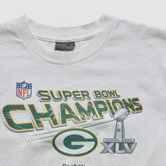 Green Bay Packers Reebok 2011 T-shirt - White Vintage discount