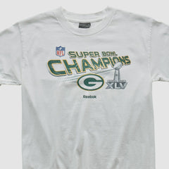 Green Bay Packers Reebok 2011 T-shirt - White Vintage discount