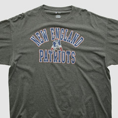 New England Patriots NFL 2010s Long Sleeve T-shirt - Dark Heather Gray Vintage outlet