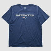 New England Patriots NFL 2010s T-shirt - Navy Vintage discount