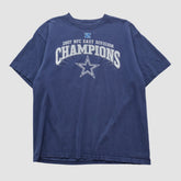 Dallas Cowboys Reebok 2007 T-shirt - Navy Vintage outlet
