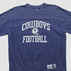 Dallas Cowboys Cowboys Authentic Apparel 2000s Long Sleeve T-shirt - Navy Vintage cheap