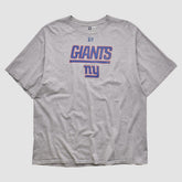 New York Giants NFL 2000s T-shirt - Heather Gray Vintage on sale