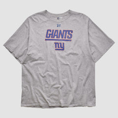 New York Giants NFL 2000s T-shirt - Heather Gray Vintage on sale
