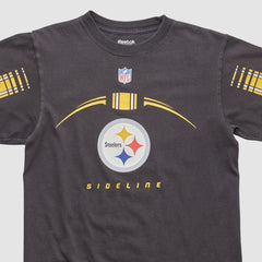 Pittsburgh Steelers Reebok 2000s T-shirt - Black Vintage online