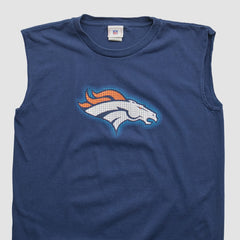 Denver Broncos NFL 2000s Tank - Navy Vintage sale