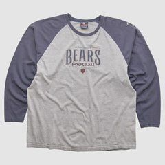 Chicago Bears NFL 2000s Long Sleeve T-shirt - Heather Gray Vintage for sale