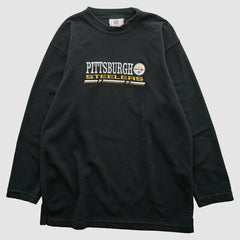Pittsburgh Steelers NFL 2000s Pullover Sweatshirt - Black Vintage discount