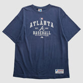 Atlanta Braves Majestic 2010 T-shirt - Navy Vintage