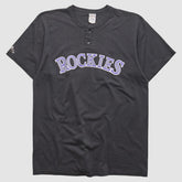 Colorado Rockies Majestic 2000s T-shirt - Black Vintage