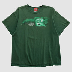 New York Jets NFL 2000s T-shirt - Green Vintage for sale