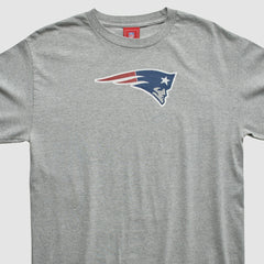 New England Patriots NFL 2000s Long Sleeve T-shirt - Heather Gray Vintage cheap