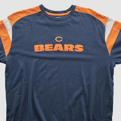 Chicago Bears NFL 2000s Long Sleeve T-shirt - Navy Vintage on sale