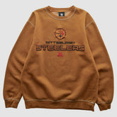 Pittsburgh Steelers Team Edition Apparel 2010s Pullover Sweatshirt - Brown Vintage outlet