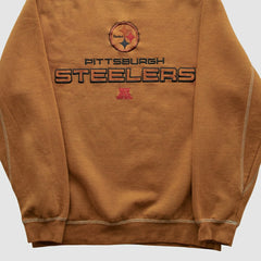Pittsburgh Steelers Team Edition Apparel 2010s Pullover Sweatshirt - Brown Vintage outlet