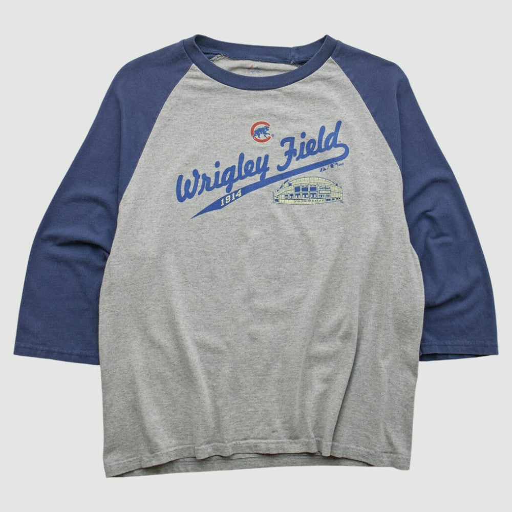 Chicago Cubs Majestic 2009 T-shirt - Heather Gray Vintage