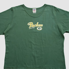 Green Bay Packers NFL 2000s T-shirt - Green Vintage cheap