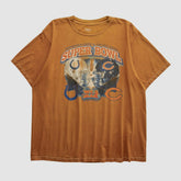 Superbowl XLI Reebok 2007 T-shirt - Orange Vintage on sale