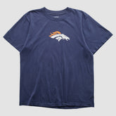 Denver Broncos Reebok 2000s T-shirt - Navy Vintage outlet