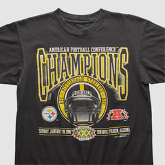Pittsburgh Steelers 1996 T-shirt - Black Vintage cheap